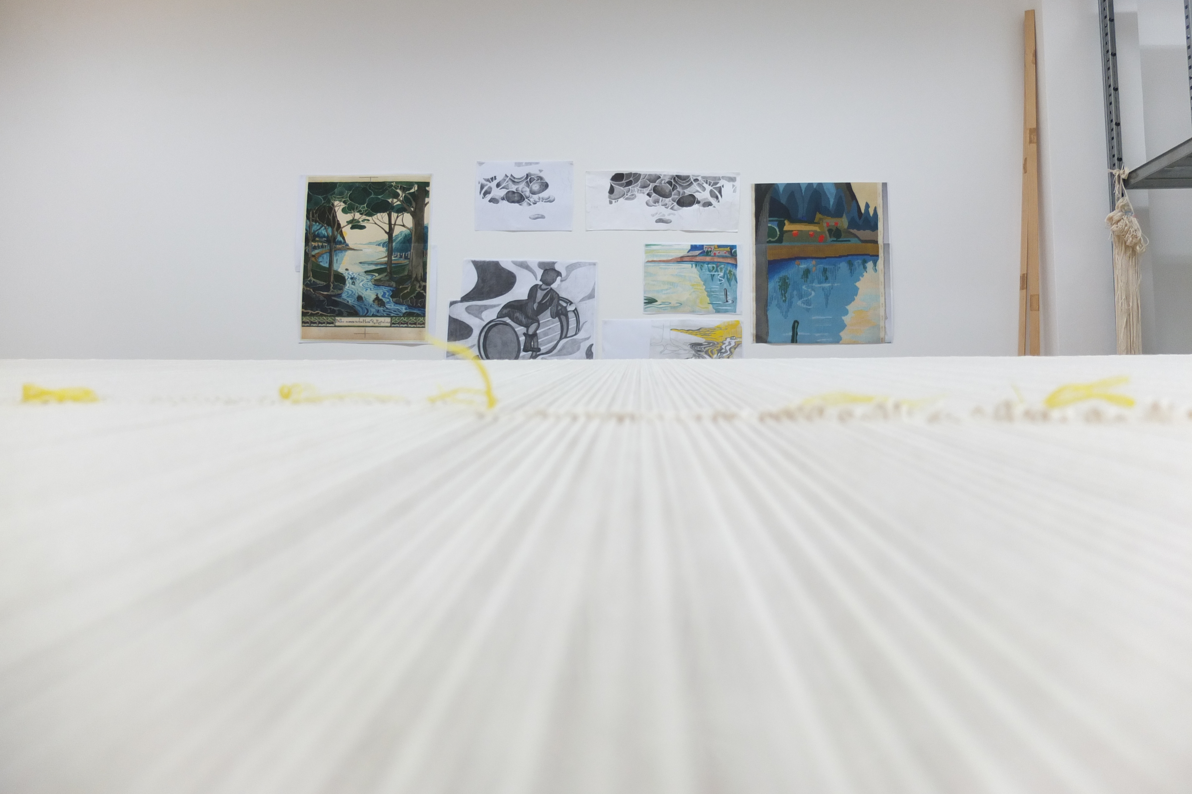 aubusson tisse tolkien commande de la cité internationale de la tapisserie