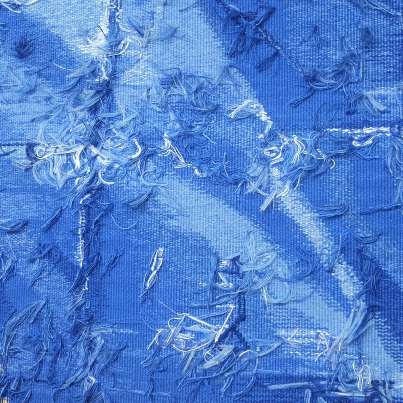 Bleue de Marie Sirgue tapisserie contemporaine