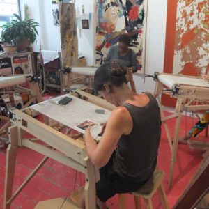 stage de tissage Tapisserie