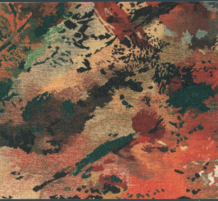 Tapisserie d'Aubusson création France-Odile Perrin Crinière