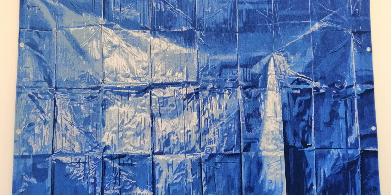 tapisserie Bleue Marie Sirgue