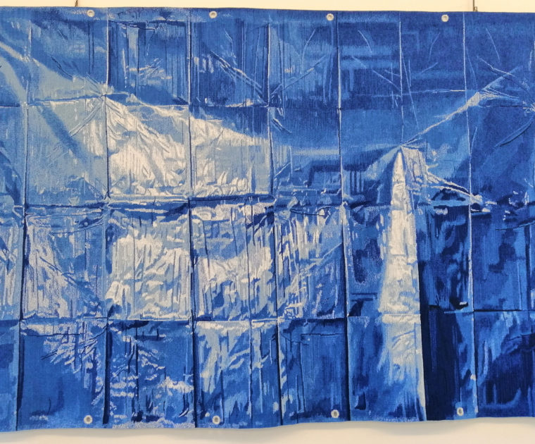 tapisserie Bleue Marie Sirgue