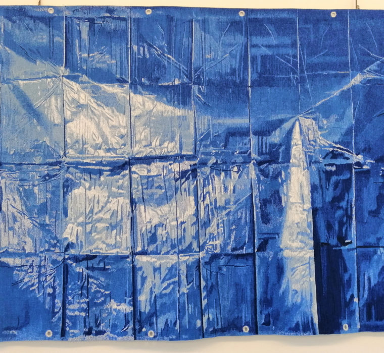 tapisserie Bleue Marie Sirgue