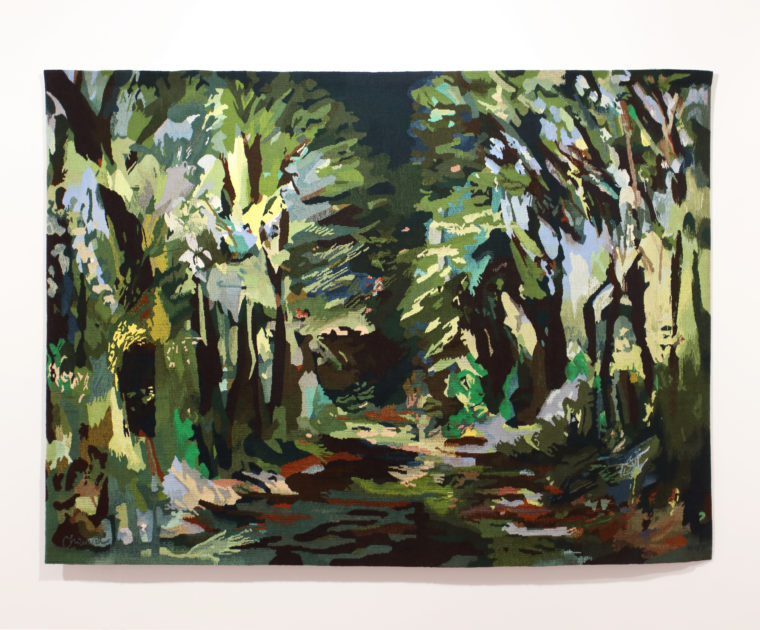 Tapisserie d'Aubusson d'après une oeuvre de Claire Chauvel Art mural